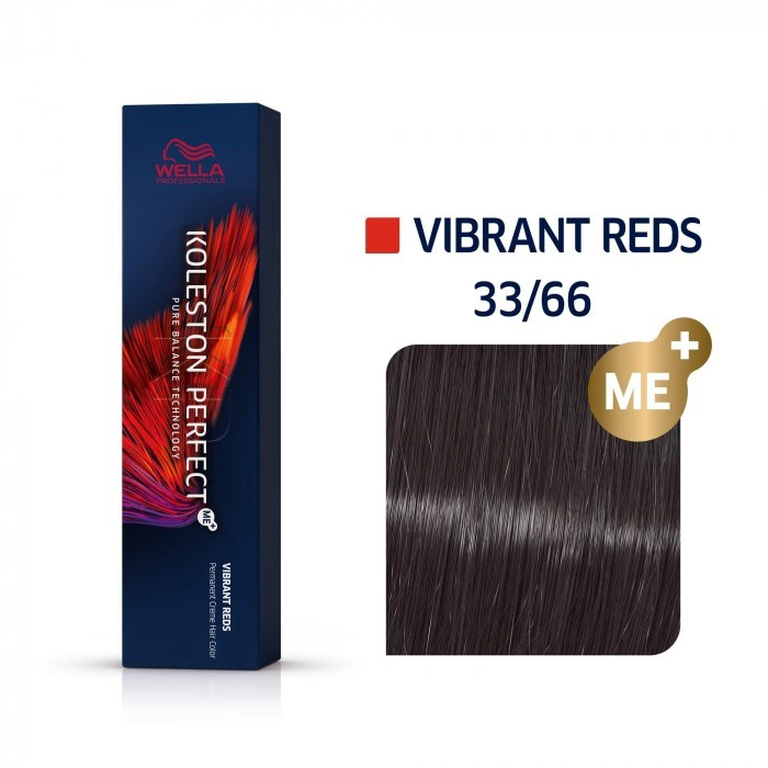 Wella Koleston Perfect Me+ Hajfesték - 33/66 - 60ml - Intenzív Lila Intenzív Sötétbarna képe 1